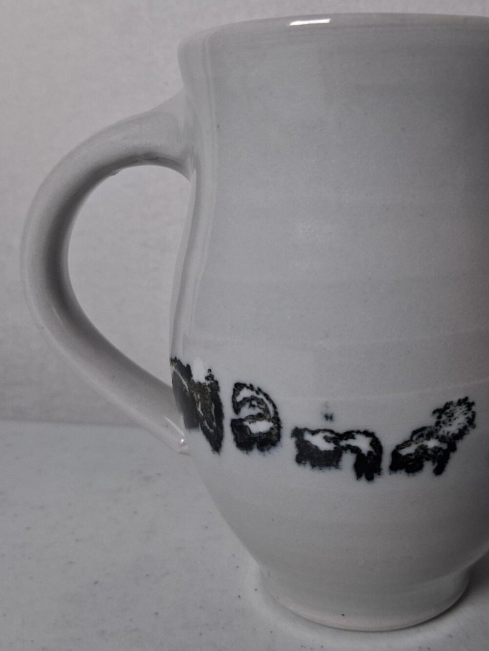 Studio Art Pottery Coffee Mug Skunk Family Animal Skunks Ceramic Cup 12oz - Picture 8 of 16